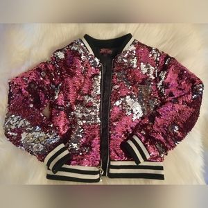 Color Change Sequin Jacket - Brand:JoJo's Closet - Size 4/5